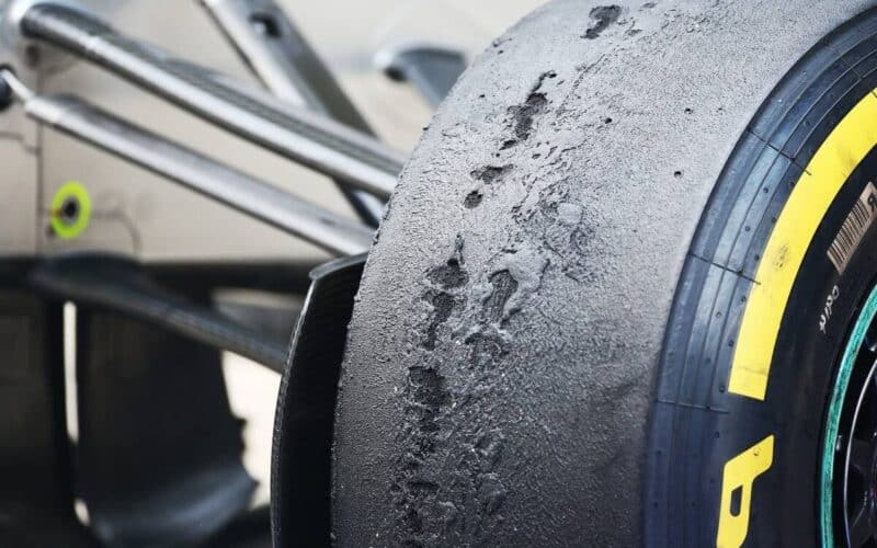 - Was ist Reifen-Graining in F1?