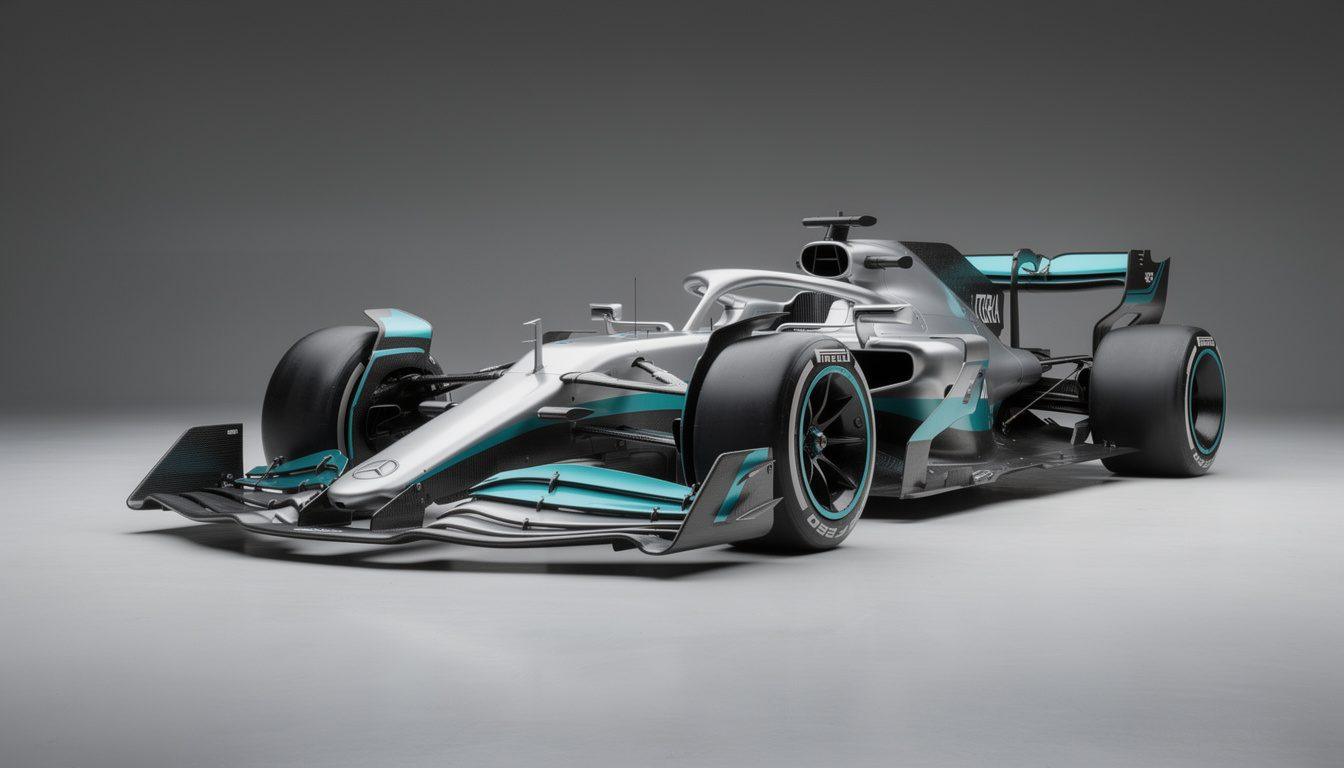 mercedes reveals payton westcott's bold and innovative design for the 2026 f1 academy car, showcasing cutting-edge style and performance enhancements.