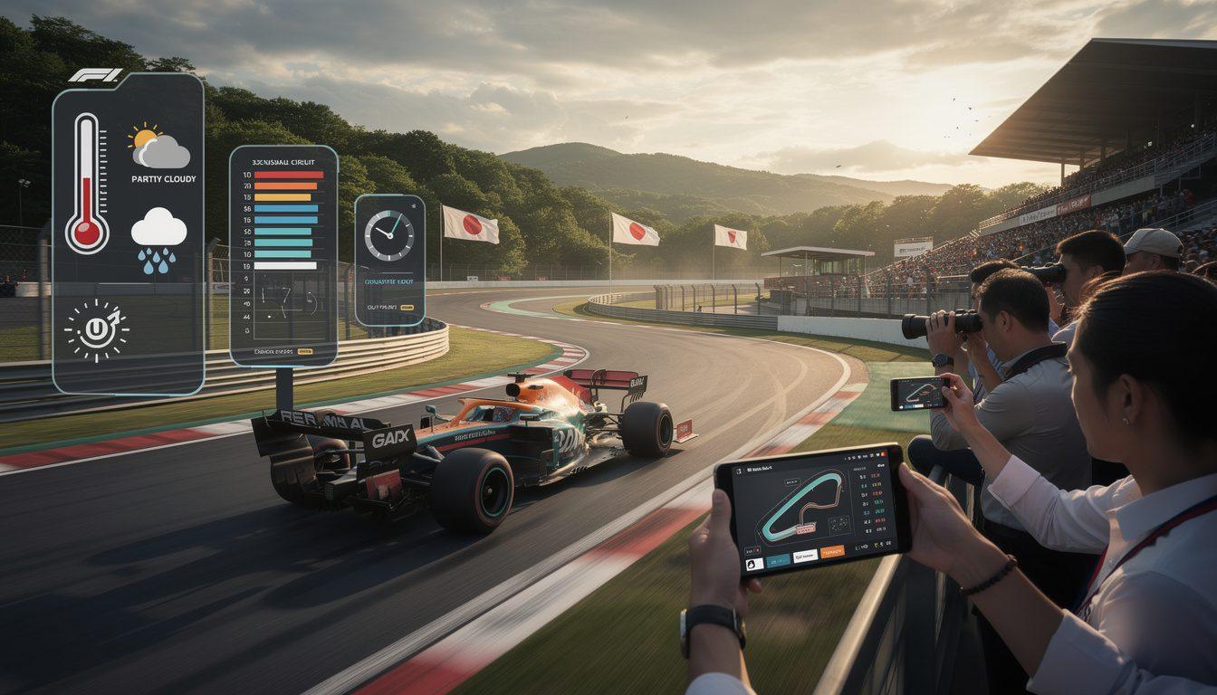 get all the essential details for the f1 japanese grand prix qualifying, including latest weather updates, complete schedule, and a comprehensive viewing guide to catch all the action live.