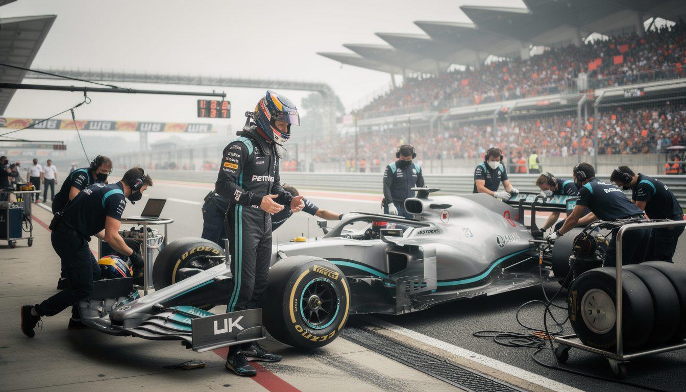 stay updated with live coverage of the f1 chinese gp pre-race drama as lando norris encounters an unexpected setback. get real-time updates and insights here.