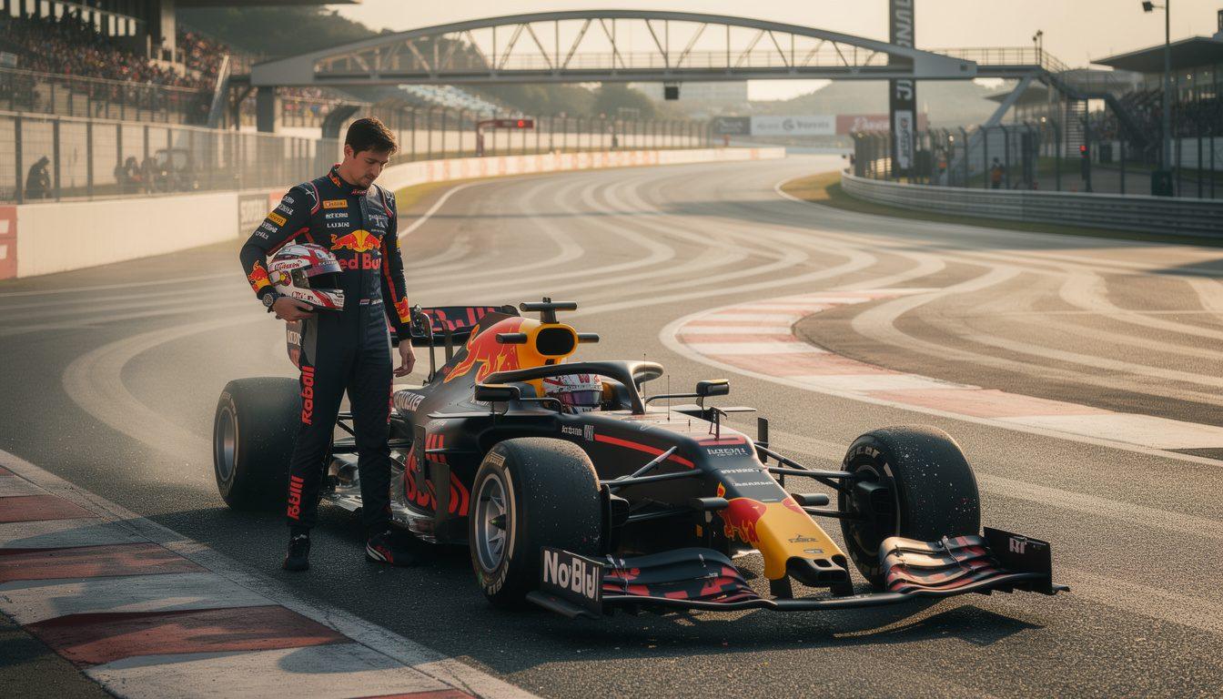 max verstappen highlights the tough challenges red bull's f1 car faces at suzuka, emphasizing the complexity of the circuit and the team's pursuit of optimal performance.
