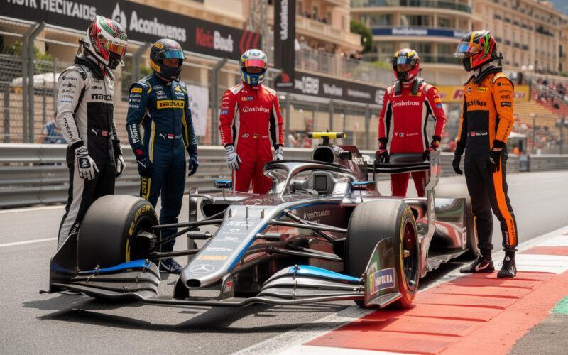 f1 stars gather in monaco to unveil the next-generation electric racing machine for formula e, showcasing cutting-edge technology and thrilling high-speed innovation.