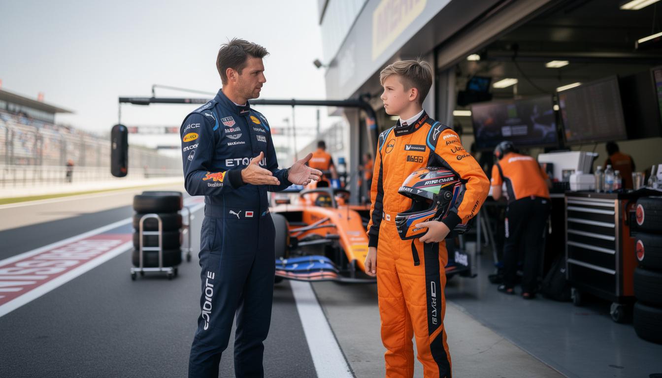 discover why max verstappen decided to join the mclaren f1 junior program and how it shaped his path in motorsport.