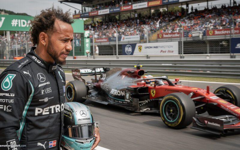 lewis hamilton reveals how ferrari's strategic decision ultimately prevented him from securing a podium finish in the race.