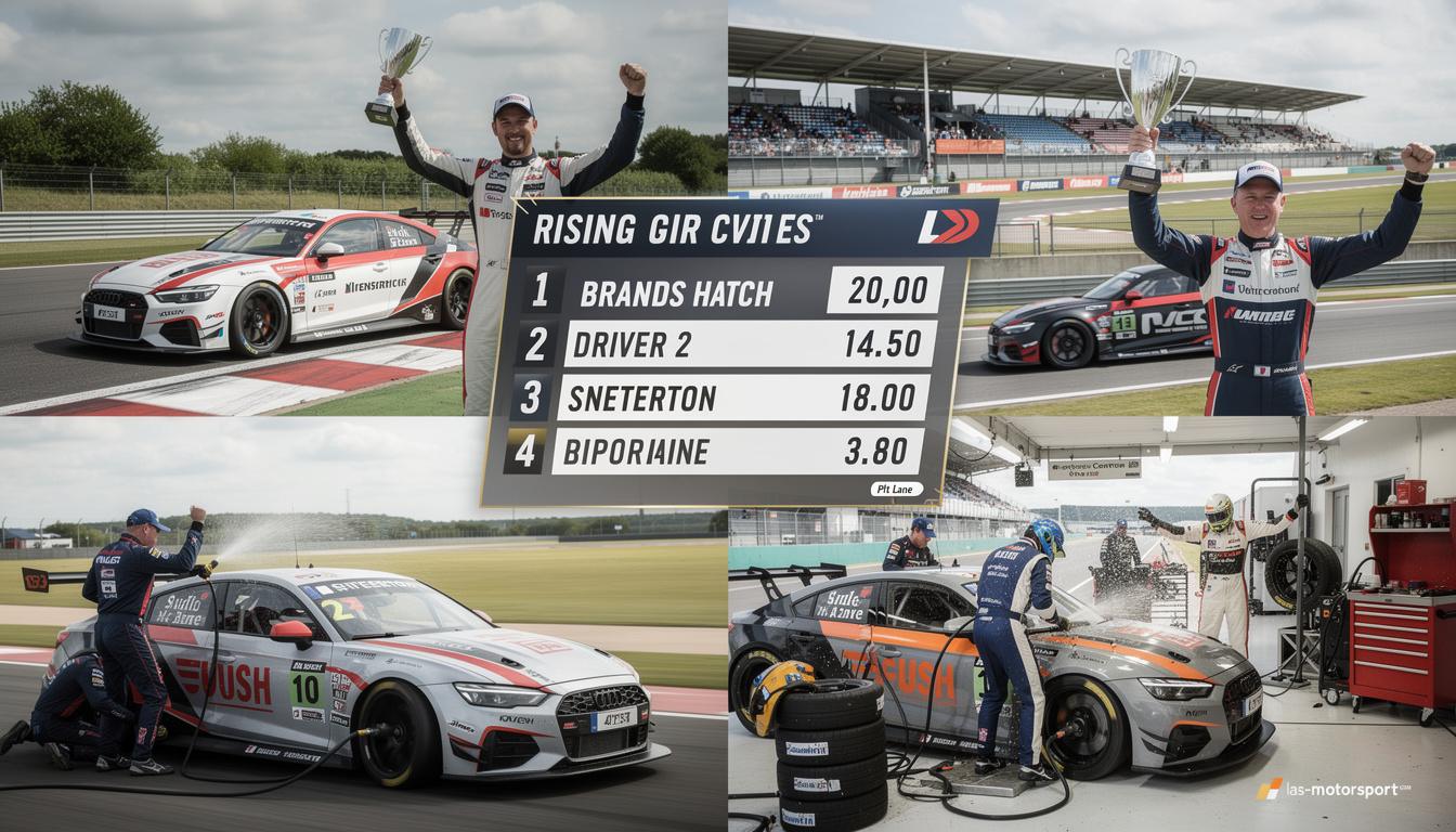 discover the latest updates on the top rising stars in autosport national rankings. follow the quartet making waves and climbing the ranks in this dynamic motorsport landscape.