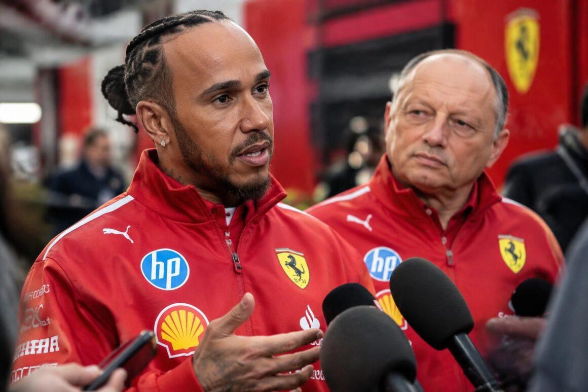 lewis hamilton dismisses speculation surrounding fred vasseur, saying critics looking to assign blame should focus elsewhere amid formula 1 rumours.